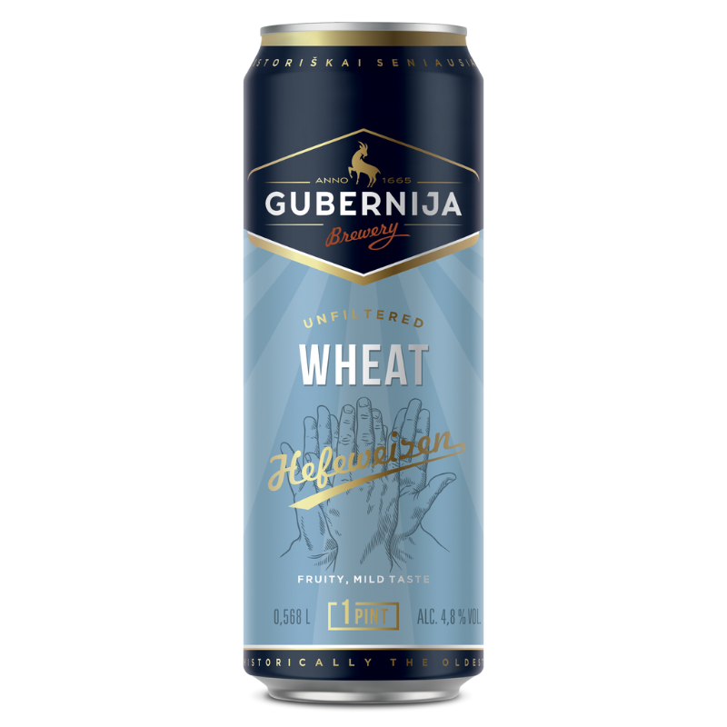 GUBERNIJA Wheat Hefeweizen 4.8% 0,568l