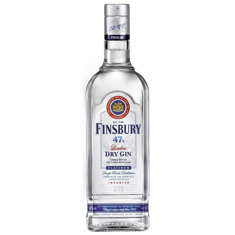 Finsbury Platinum London Dry Gin 47% 0,7l