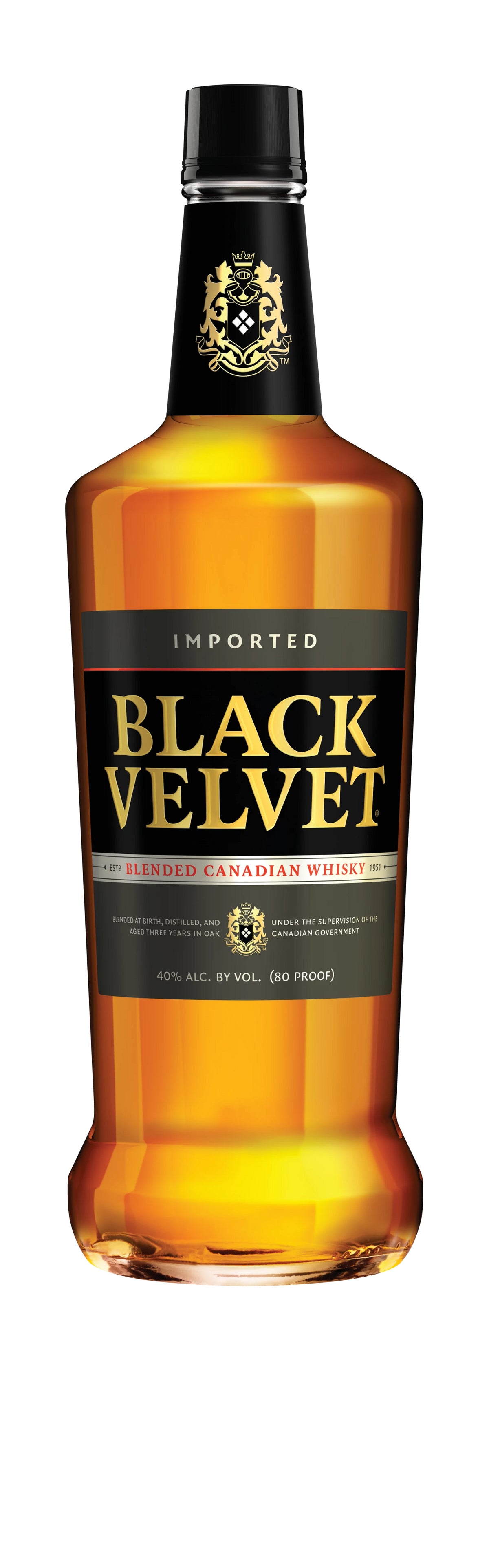 Black Velvet Canadian 40% 1l