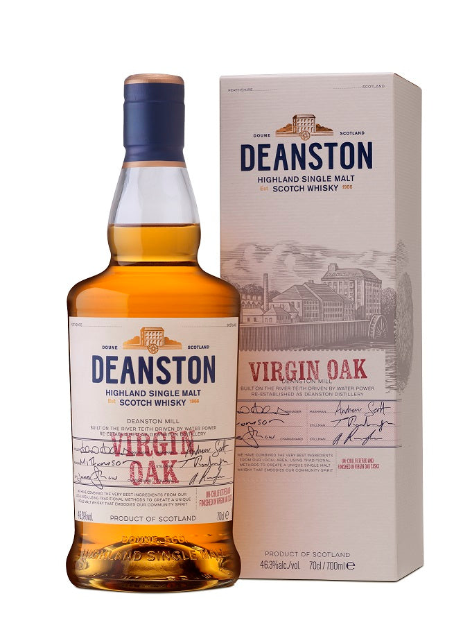 Deanston Virgin Oak Highland Single Malt Scotch Whisky 46,3% 0,7l
